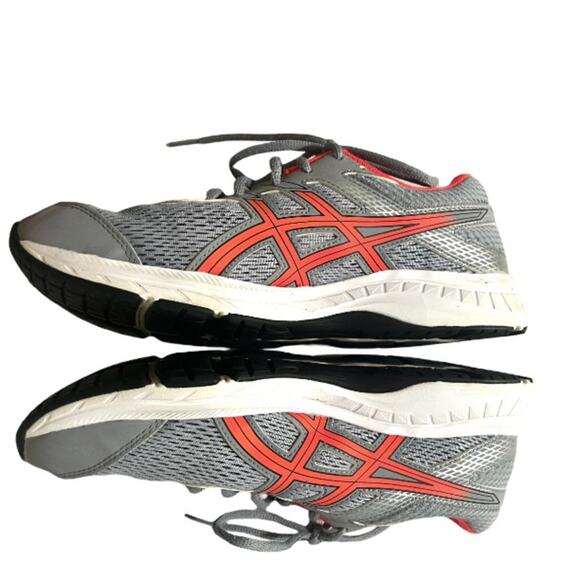 ASICS GEL Contend 6 Gray Coral Pink Women’s Running Walking Shoes Size 10.5 - Picture 5 of 8